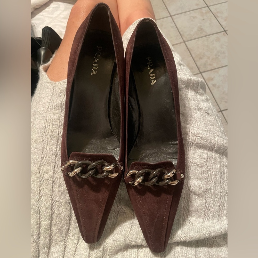 PRADA kitten heels
